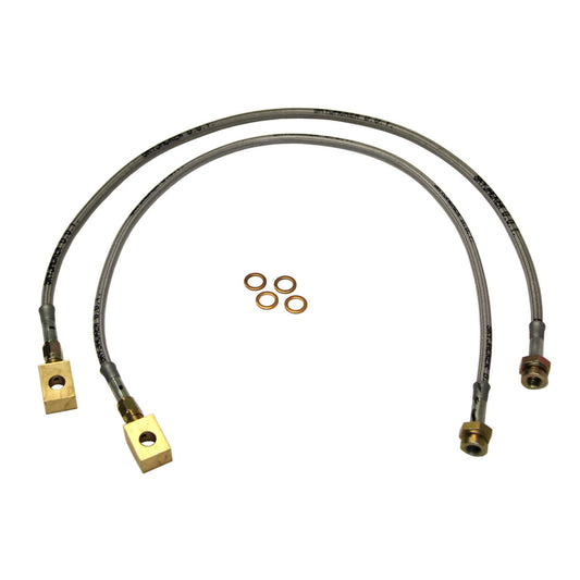 Ford Stainless Steel Brake Line 83-88 Ranger 84-88 Bronco II Front Lift Height 4-8 Inch Pair Skyjacker