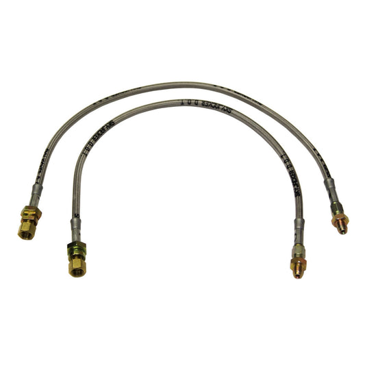 Jeep CJ Stainless Steel Brake Line 67-76 CJ5/CJ6Front Lift Height 2.5-4 Inch Pair Skyjacker