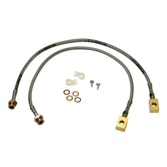 Jeep YJ Stainless Steel Brake Line 87-95 Wranger YJ Front Lift Height 3.5-6 Inch Pair Skyjacker