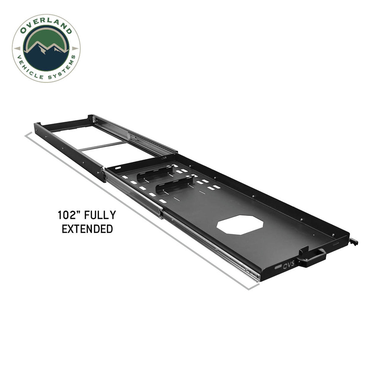 Heavy Duty Fridge Slide - Black Powder Coat Universal