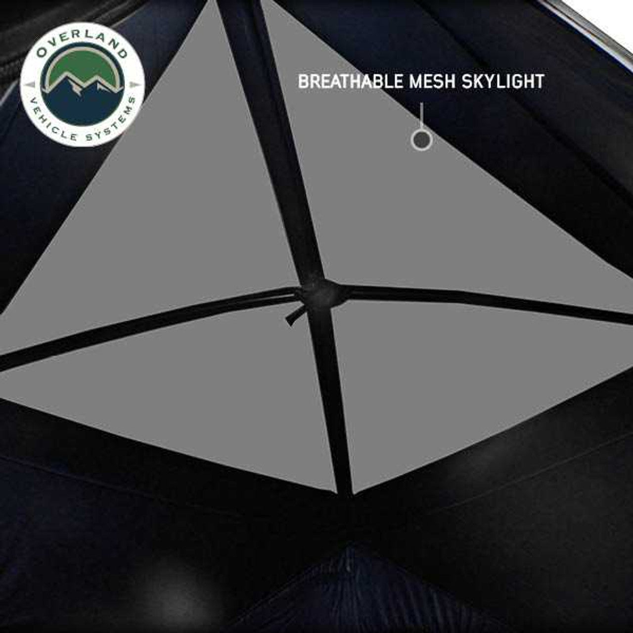 Hubcentric Ground Tent - Black Body & Grey Rainfly