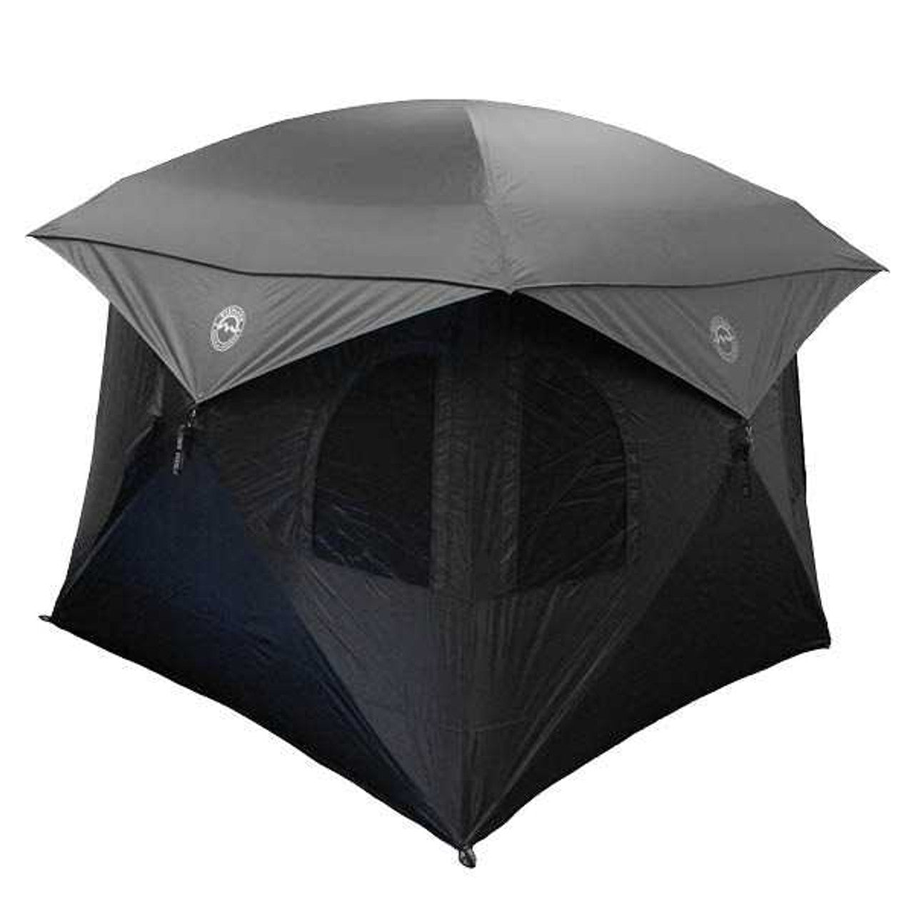 Hubcentric Ground Tent - Black Body & Grey Rainfly