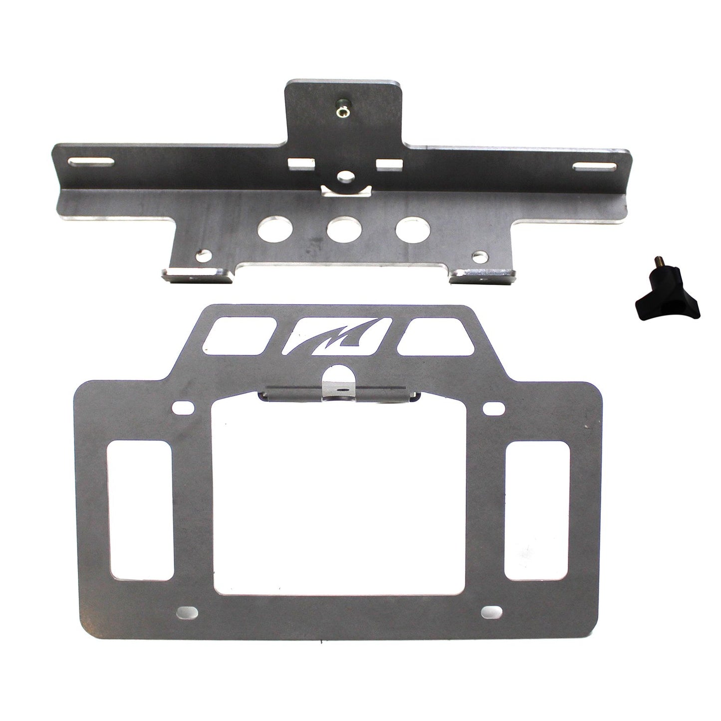 License Plate Relocator/Light Mount for JK-JL (w/o Backup Camera Mount) For Jeep JK;Jeep JL Motobilt