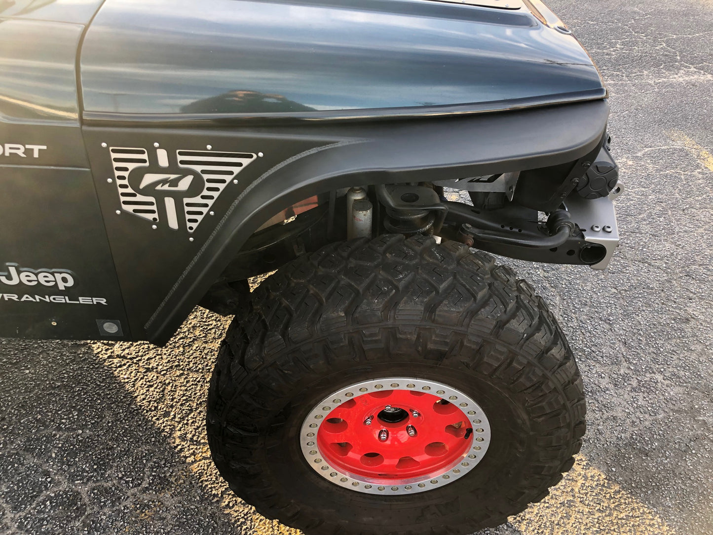 Highline FRONT FENDER 4" FLARE FOR JEEP TJ / LJ