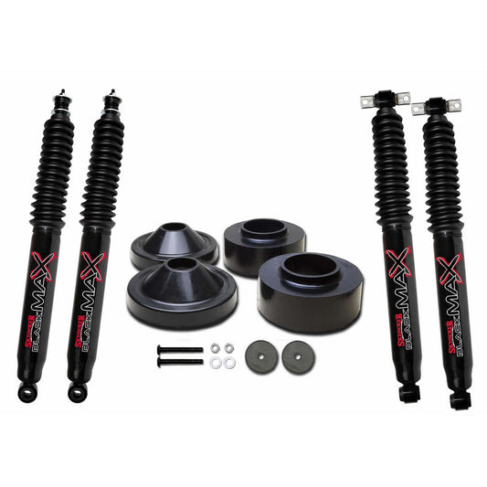 Polyurethane Spacer Leveling Kit 07-18 Wrangler JK 2 Inch Front Lift 3/4 Inch Rear Lift Incl. 2-Front B85 Shocks Skyjacker