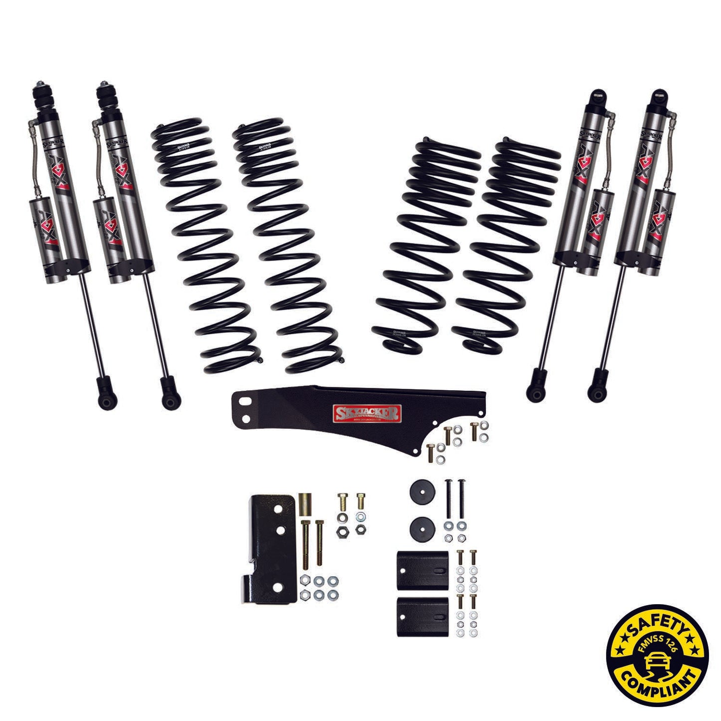 2.5 Inch Suspension Lift System With ADX 2.0 Remote Reservoir Shocks Skyjacker