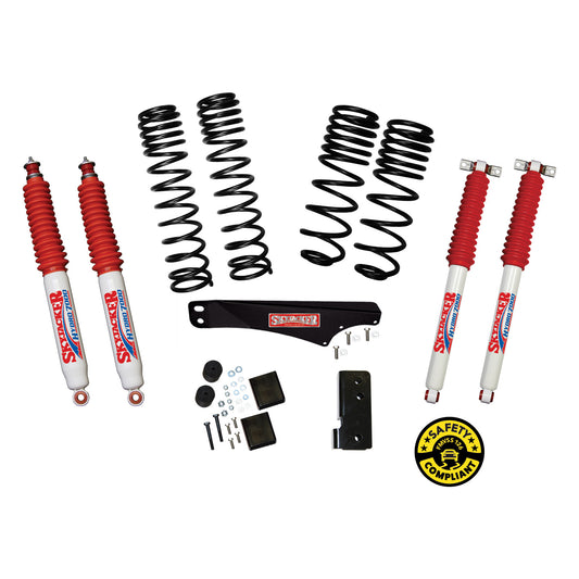 2-2.5 Inch Dual Rate Long Travel Suspension Lift Kit W/Hydro Shocks 4 Door Skyjacker