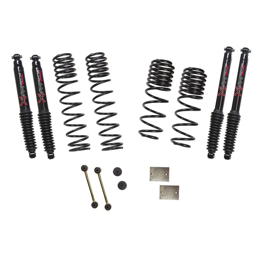 Jeep JL Jeep JL Diesel 1.5 Inch Dual Rate Long Travel Suspension Lift W/Black MAX Shocks 2020 Wrangler JL Non-Rubicon Skyjacker