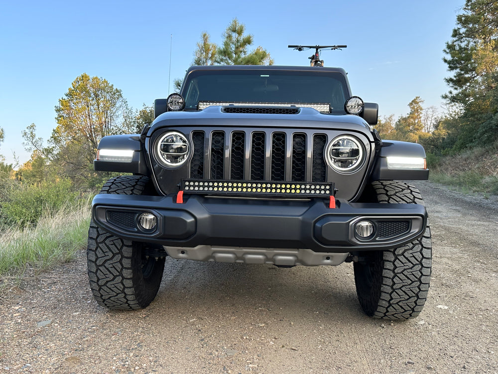 JL-JT Front Bumper 30 Inch Light Mount Artec Industries