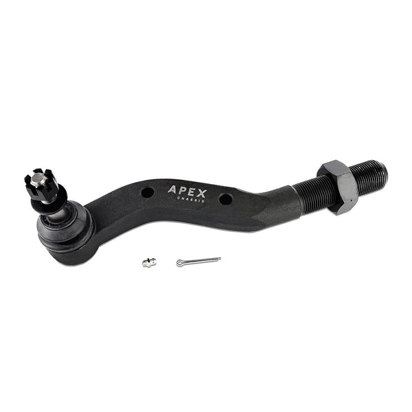 Apex Chassis Heavy Duty 2.5 Ton Tie Rod Assembly in Steel Fits: 19-22 Jeep Gladiator JT 18-22 Jeep Wrangler JL/JLU Rubicon Mohave Sahara Sport. Note: This kit fits a Dana 44 axle.