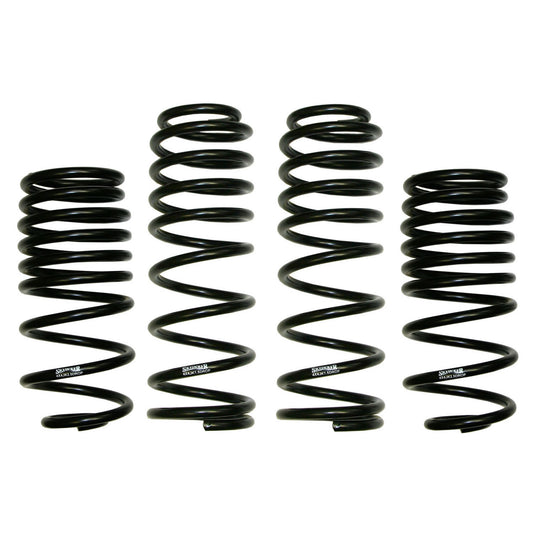 LOWjacker Lowering Sport Coils 2-2.5 Inch Lowering 07-18 Wrangler JK Incl. Front And Rear Coil Springs Skyjacker