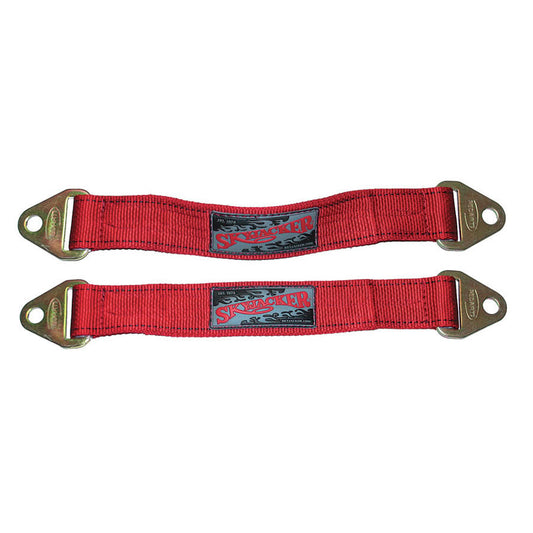 Limit Straps 16 Inch Red Pair Skyjacker Suspension