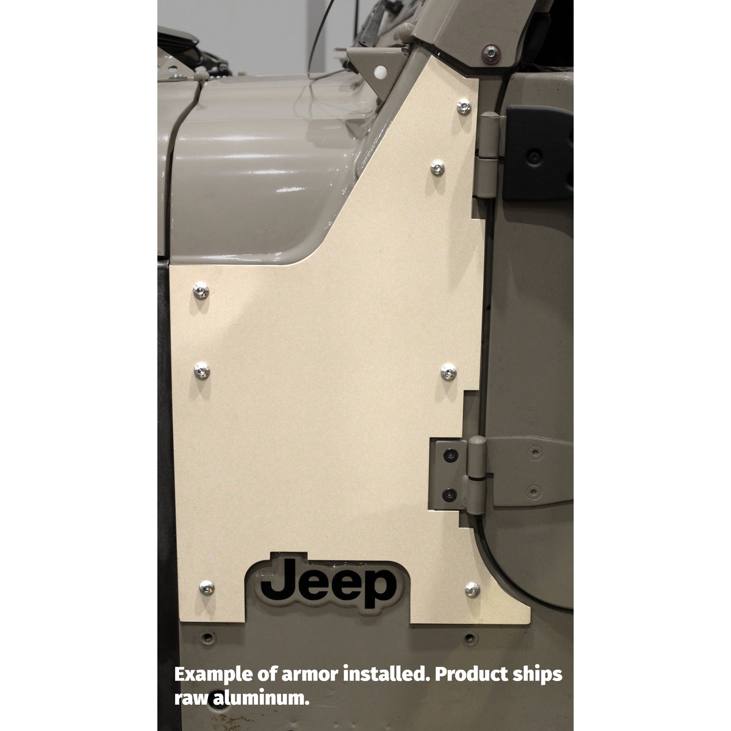 Jeep TJ Aluminum Body Tub Armor for Jeep TJ/LJ Motobilt