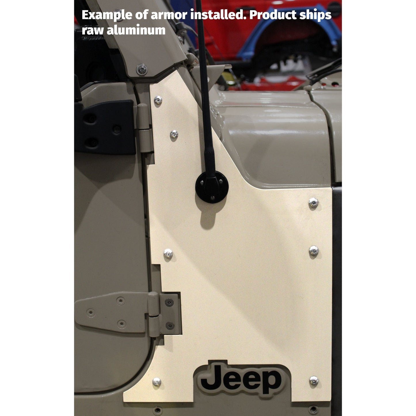 Jeep TJ Aluminum Body Tub Armor for Jeep TJ/LJ Motobilt