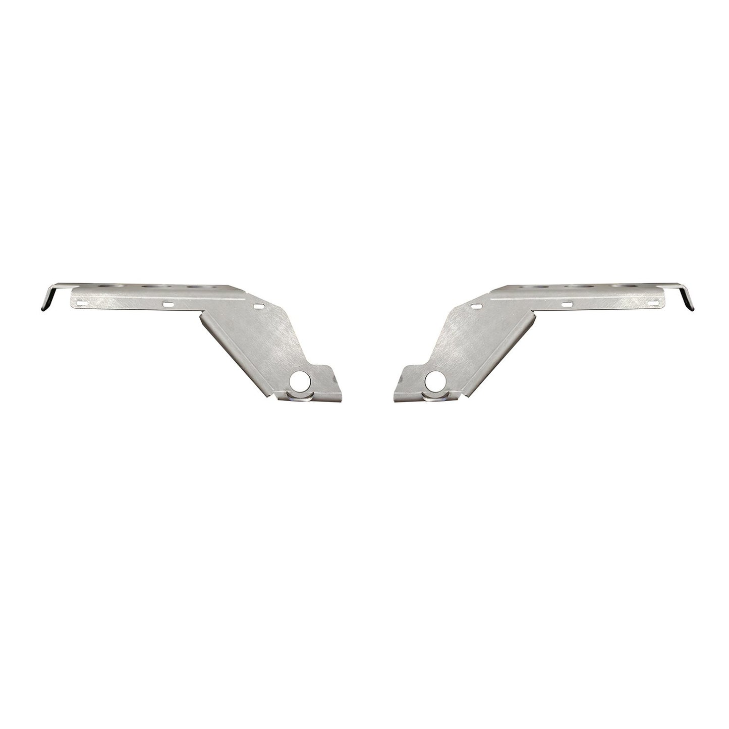 Front Fender Chop Bracket for Jeep Non-Rubicon JL/JT - Fender Brackets with One Pair LED Sidemarker Lights Motobilt