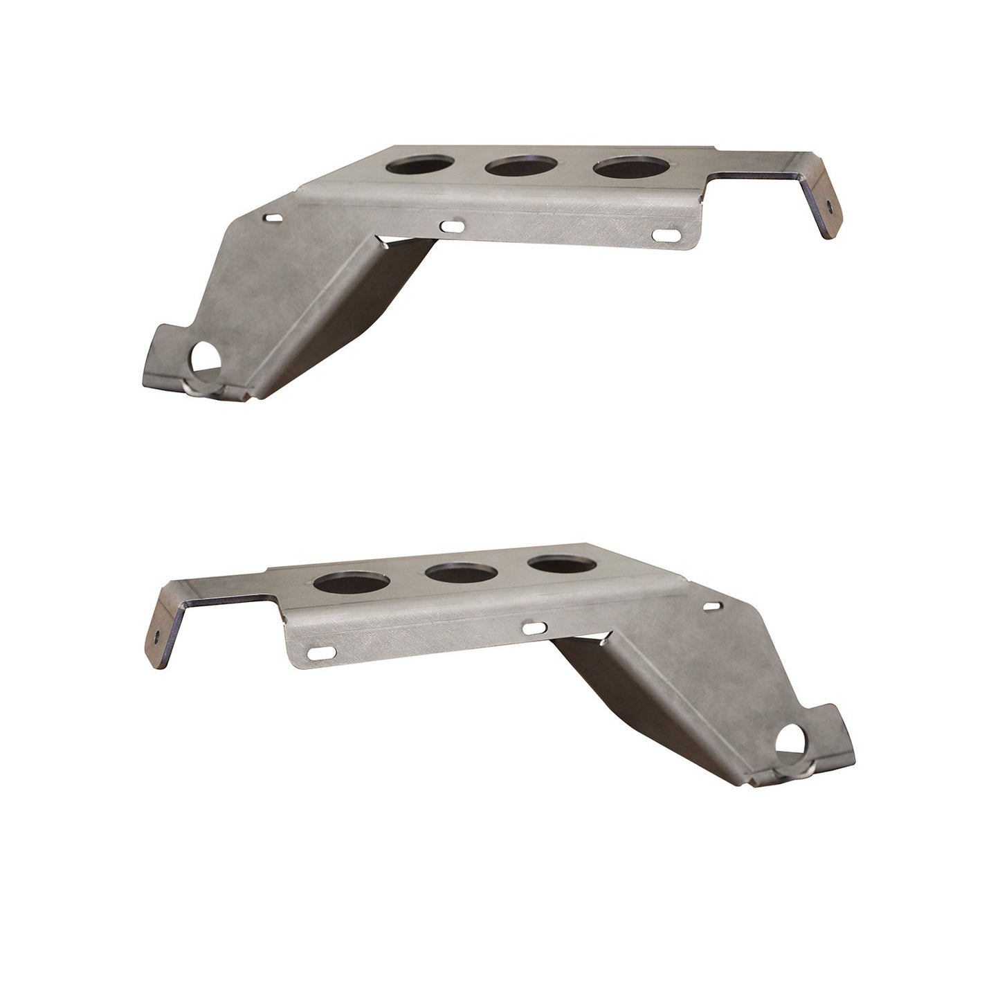 Front Fender Chop Bracket for Jeep Non-Rubicon JL/JT - Fender Brackets with One Pair LED Sidemarker Lights Motobilt