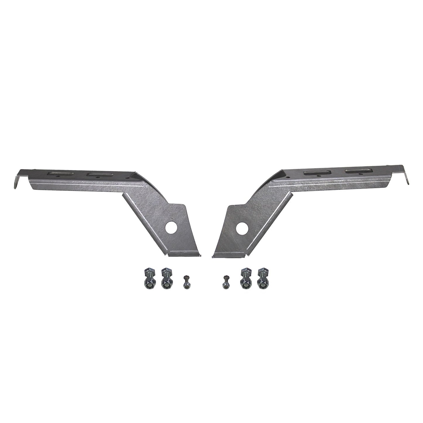 Front Fender Chop Support Brackets for Jeep JL/JT Gladiator Rubicon (w/Two Pair of Side Marker Lights) Motobilt