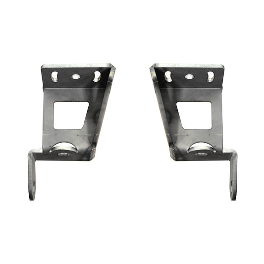 Light Bracket Mounts For Tomahawk Front Bumper On Jeep JL/JT/JK Bare Steel Motobilt