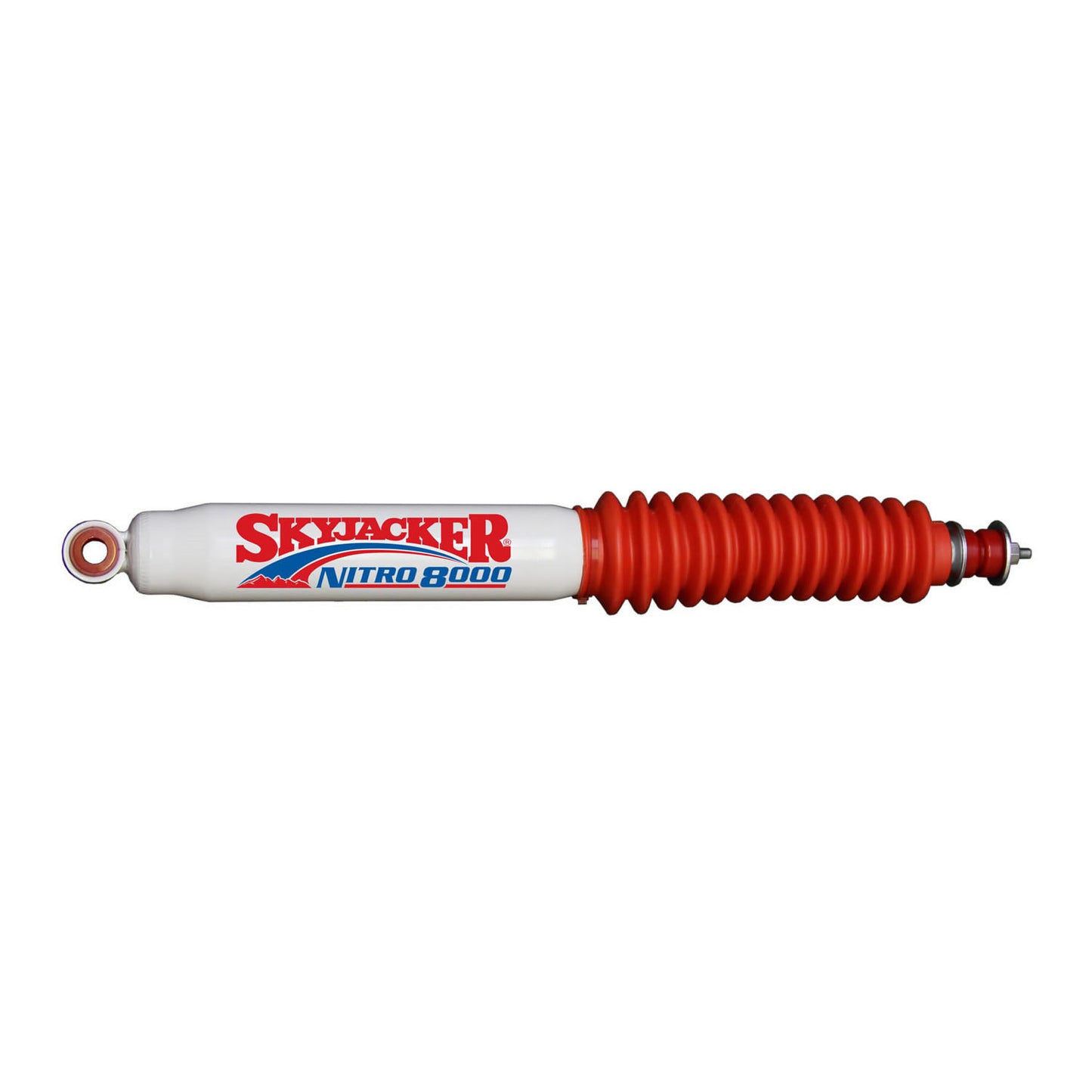 Nitro Shock Absorber 19.07 Inch Extended 12.07 Inch Collapsed w/Red Boot 07-18 Wrangler JK Skyjacker