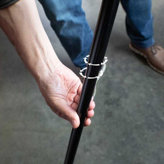 HD Nomadic 4.5', 6.5' and 8.0' Awning Pole With Metal Peg Mount