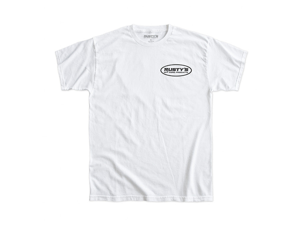 Rusty's Short Sleeve Oval Logo T-Shirt