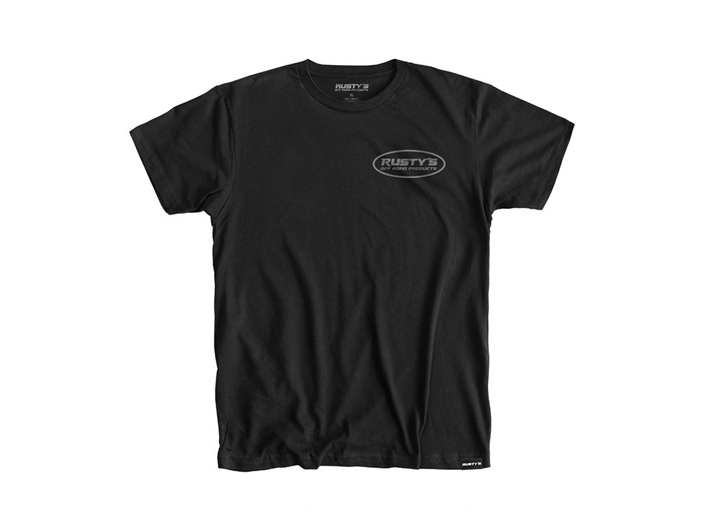 Rusty's Short Sleeve Oval Logo T-Shirt