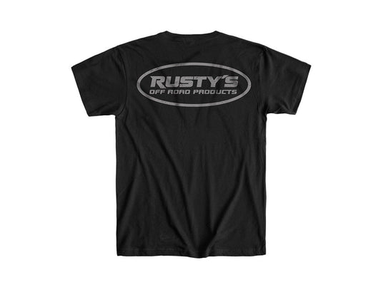 Rusty's Short Sleeve Oval Logo T-Shirt