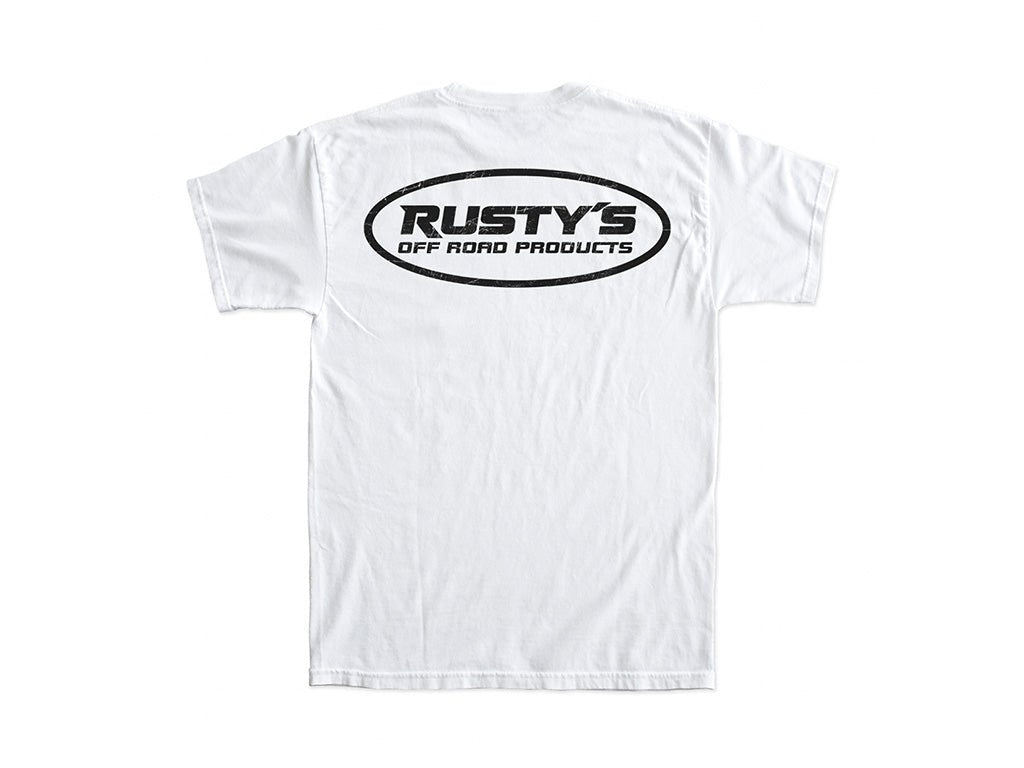 Rusty's Short Sleeve Oval Logo T-Shirt