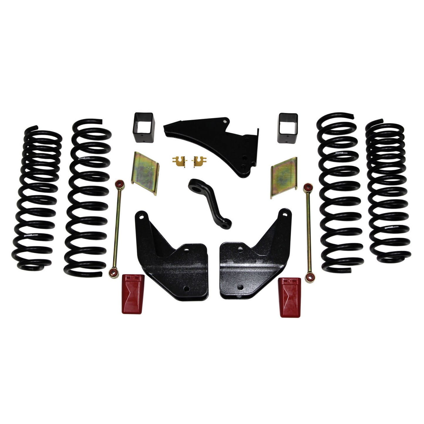 Lift Kit 4 Inch Lift 14-19 Ram 2500 Includes Front And Rear Coil Springs Skyjacker