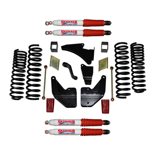 Suspension Lift Kit w/Shock 6 Inch Lift 14-19 Ram 2500 Incl. Front And Rear Coil Springs Skyjacker