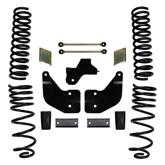 4.0 Inch Suspension Lift System with Rear Coil Spacers and Black Max Shocks 19-21 Ram 2500 Skyjacker