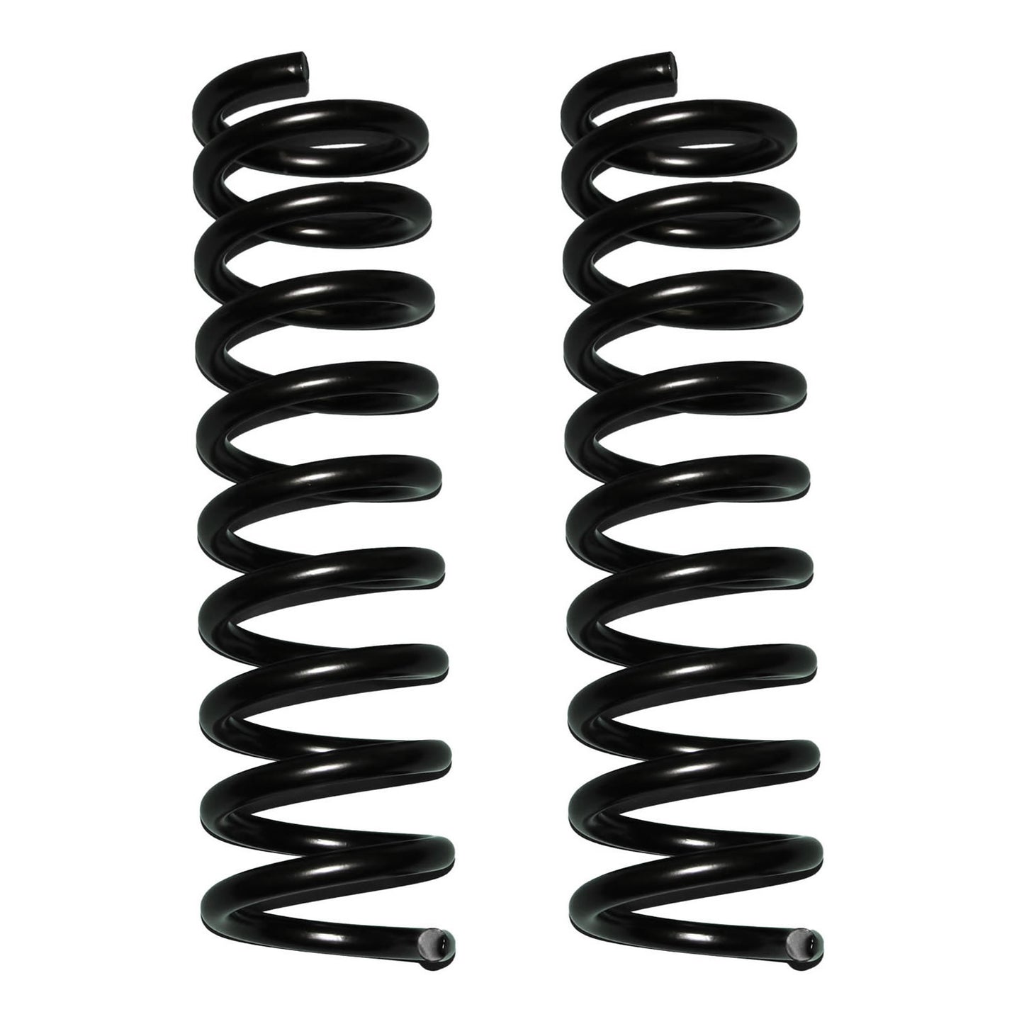 Softride Coil Spring Set Of 2 Front w/4 Inch Lift Black 14-18 Ram 2500 Skyjacker