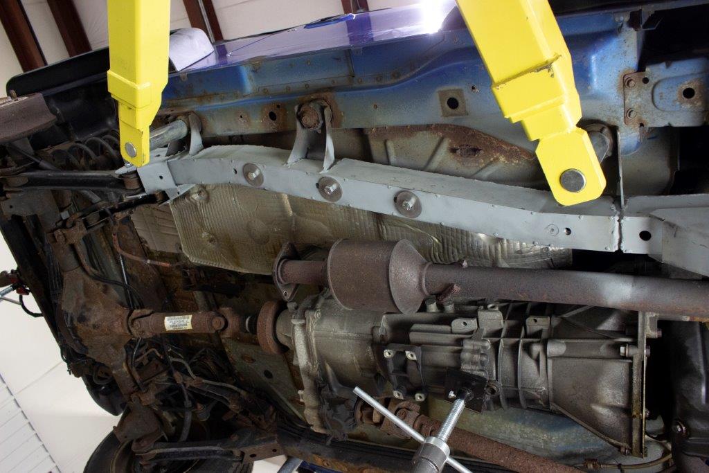 Jeep TJ Full Center Frame with Trail Arm Mount Left Side for 97-02 Wrangler TJ Rust Buster Frameworks