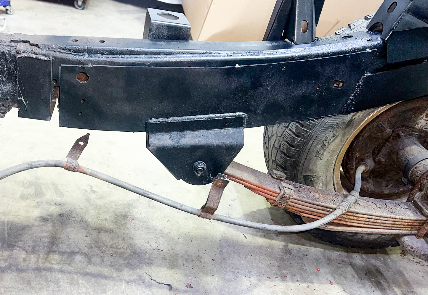 Rust Buster 2004-2012 Colorado/Canyon Rear Forward Leaf Spring Mount Driver Side