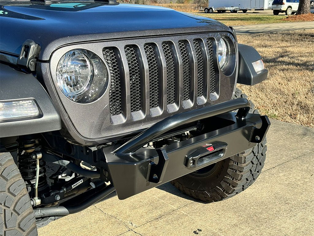 Rusty's Bumper - Xtreme Trail Front Bumper w/ Winch Protection Bar - (JK)