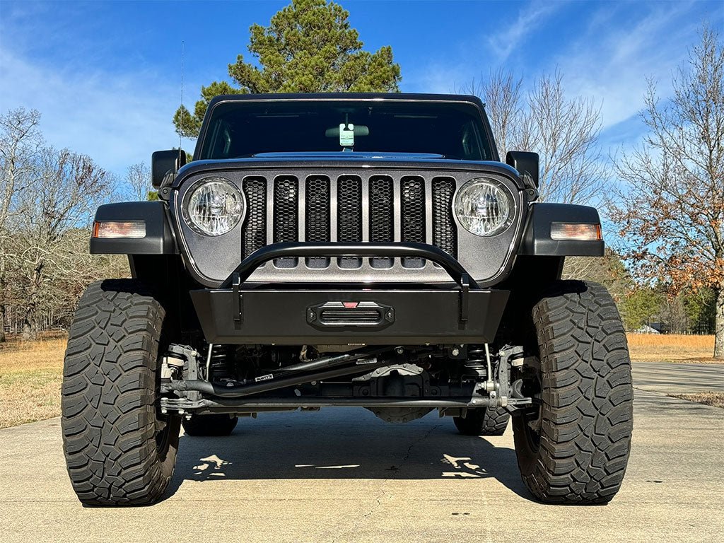 Rusty's Bumper - Xtreme Trail Front Bumper w/ Winch Protection Bar - (JK)