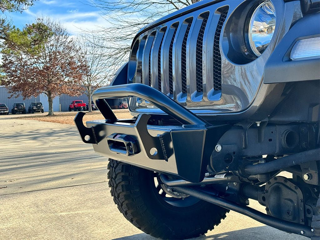 Rusty's Bumper - Xtreme Trail Front Bumper w/ Winch Protection Bar - (JK)