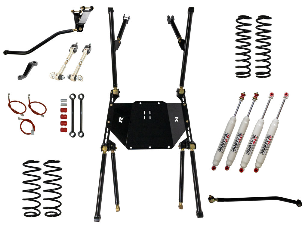 Rusty's LJ UNLIMITED 4.5" Long Travel Kit (LWB ONLY)