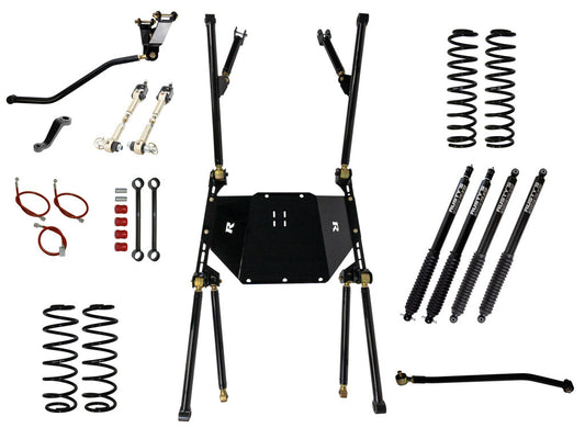 Rusty's LJ UNLIMITED 4.5" Long Travel Kit (LWB ONLY)