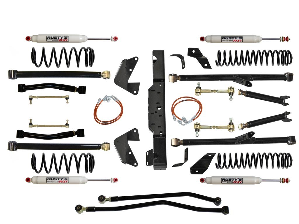 Rusty's JK Wrangler 4.5" Bolt-On Long Travel Kit