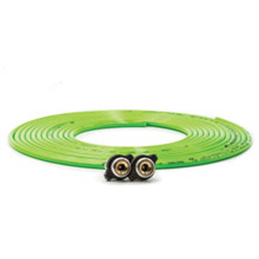 Replacement tire whip hose kit 288" Green with 2 quick release Chucks