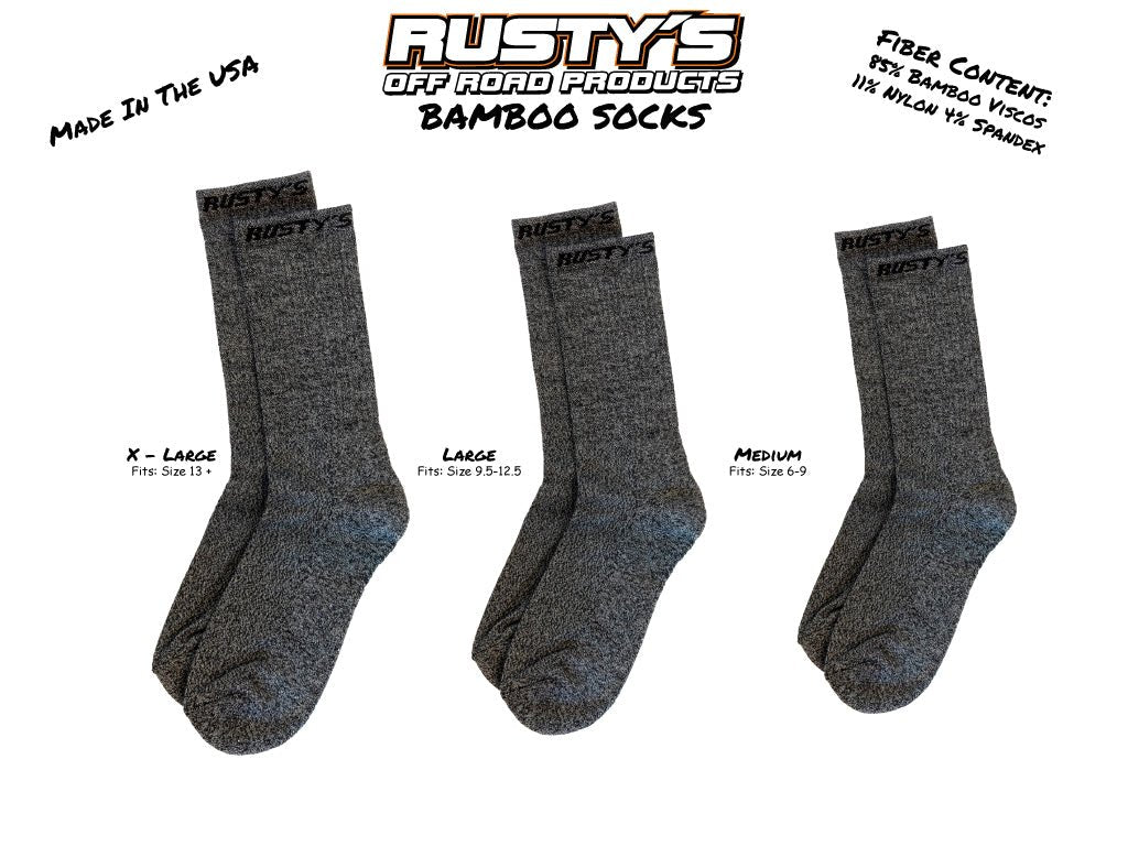 Rusty's Off-Road Sock "Concrete"