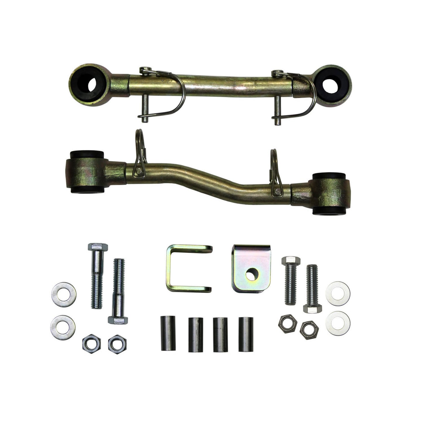 Sway Bar Extended End Links Disconnect Front Lift Height 3-4 Inch Double Black Rubber Bushings 93-98 Jeep Grand Cherokee Skyjacker