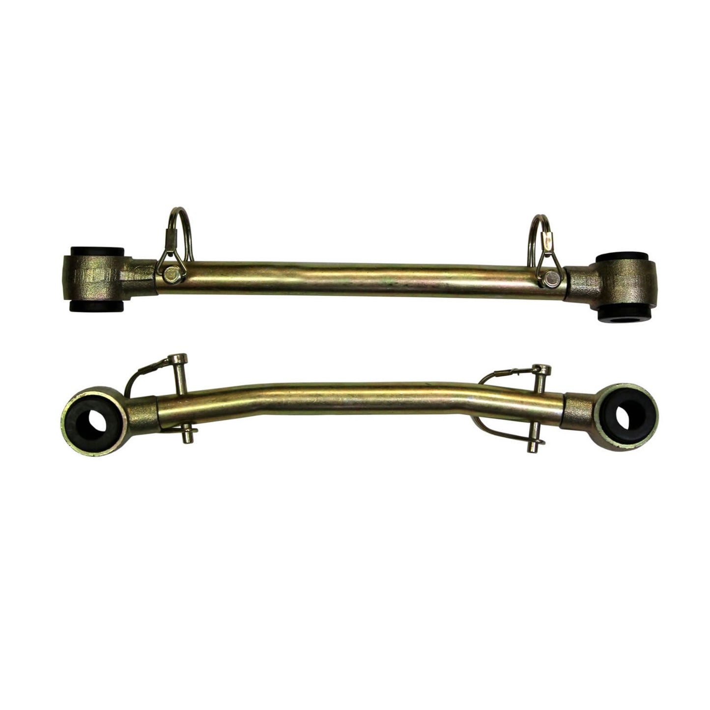 Sway Bar Extended End Links Disconnect Front Lift Height 3.5-6 Inch Double Black Rubber Bushings 87-95 Jeep Wrangler Skyjacker