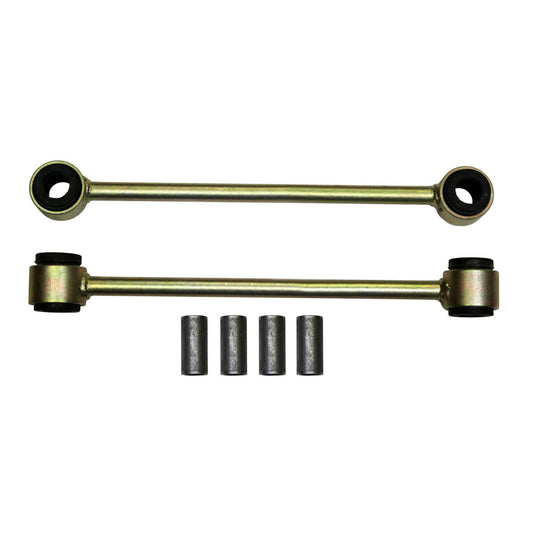 Sway Bar Extended End Links Lift Height 2-4 Inch Black Rubber Bushings 97-06 Jeep Wrangler 97-06 Jeep TJ Skyjacker