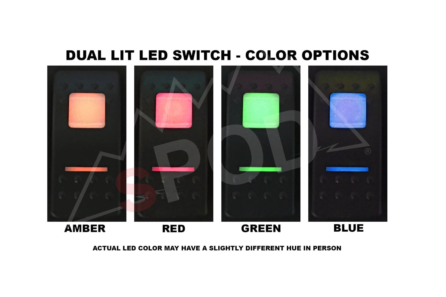 SourceLT on RAM Mount for Universal w/ Amber LED Switch Panel with 36 Inch Battery Cables sPOD