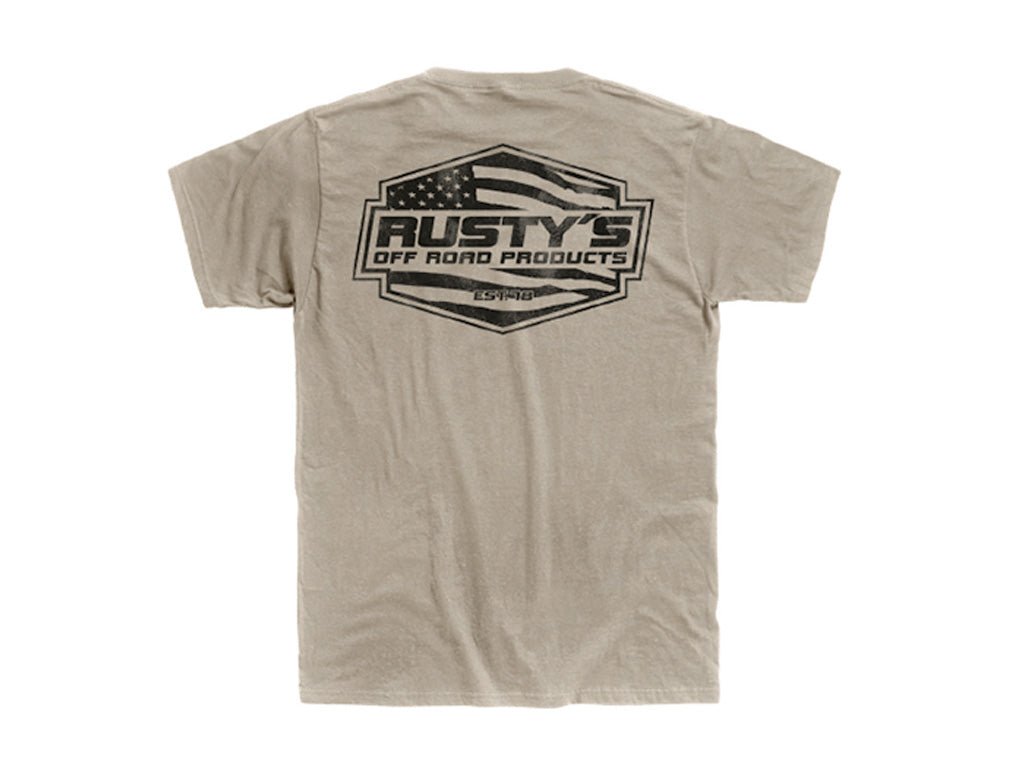 Rusty's Short Sleeve America Made T-Shirt