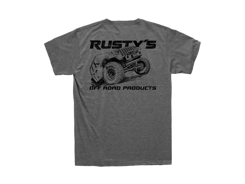 Rusty's Short Sleeve JEEPIN T-Shirt