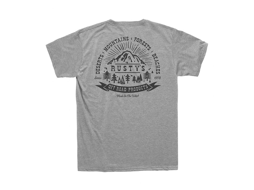 Rusty's Short Sleeve Mountain T-Shirt