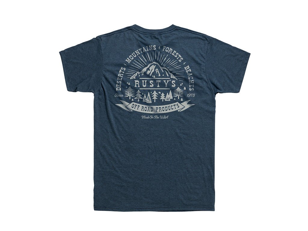 Rusty's Short Sleeve Mountain T-Shirt